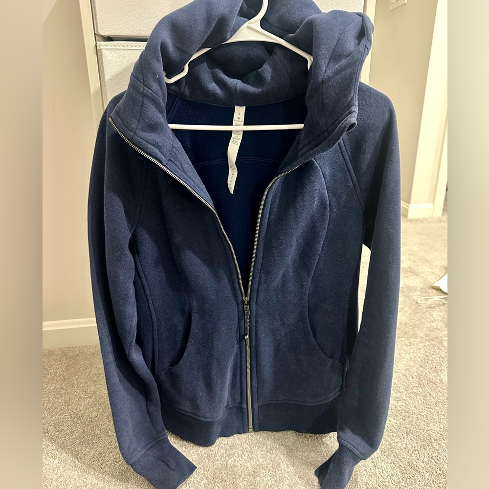 lululemon athletica Navy Full-Zip Hoodie